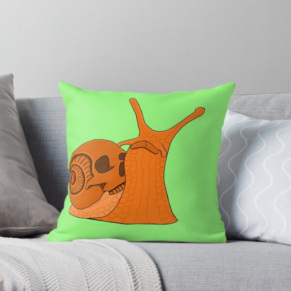 Aperçu de l'œuvre Escargot Crâne Orange créée et vendue par 01rleary83.