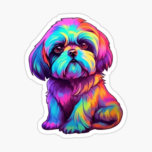Shih Tzu Stickers for Sale, Free US Shipping