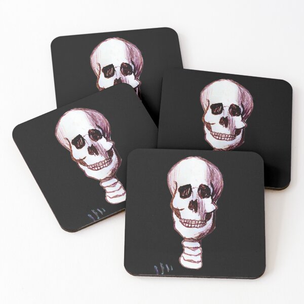 Item preview, smiling skull designed and sold by Mooki-.