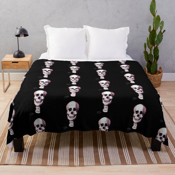 Item preview, smiling skull designed and sold by Mooki-.