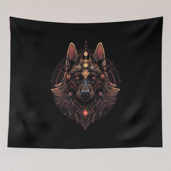 Item preview, "German Shepherd Harlem Robot" by Hunzinator designed and sold by HUNZINATOR.