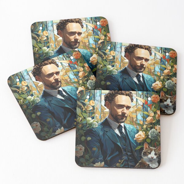 Item preview, Tom Hiddleston and a cat designed and sold by ururuty.