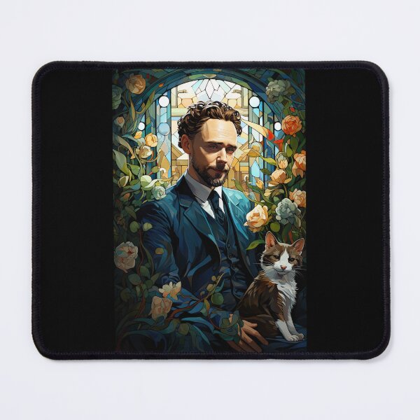 Item preview, Tom Hiddleston and a cat designed and sold by ururuty.