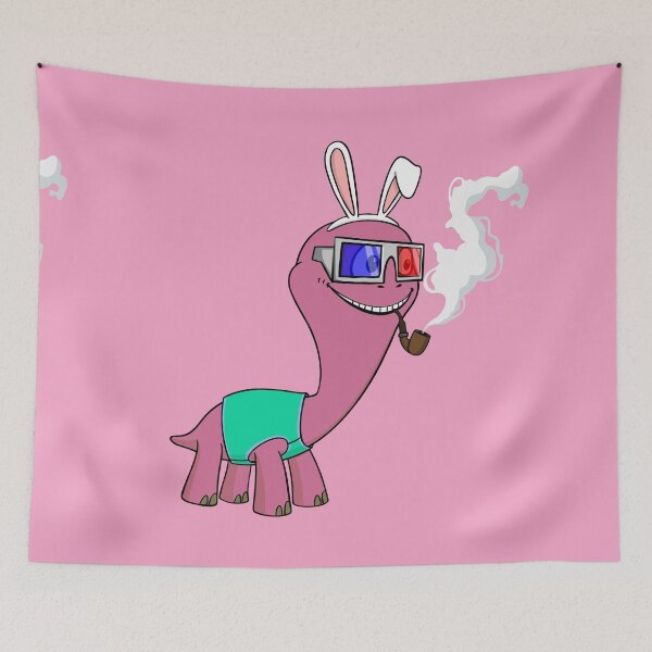 Item preview, Turtle Rabbit Guy No Smoking Just Got a Pipe designed and sold by thewishdesigns.