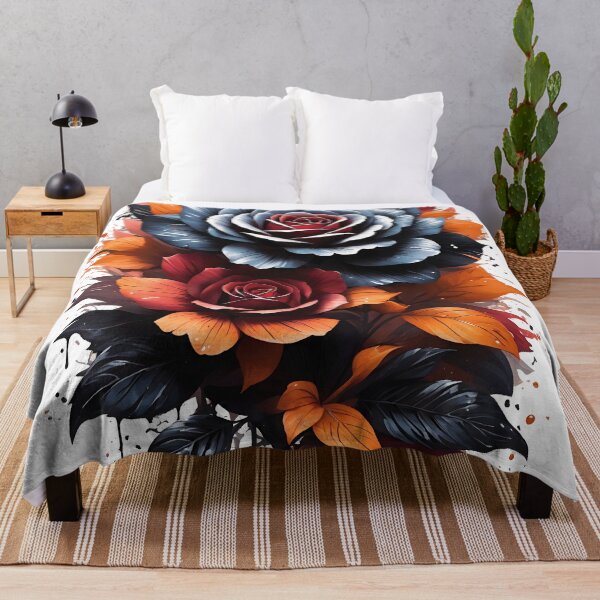 Item preview, Mystical Noir Blooms: Embrace the Enchantment of Starry BlackRose Flower Splash Arts - Dark Fantasy, Cosmic Art, and Celestial Beauty in an Elegant Night Garden!" designed and sold by zoughlal.