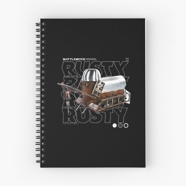 Item preview, BattleBots Rusty Robot Text Stack designed and sold by EffortRobots.