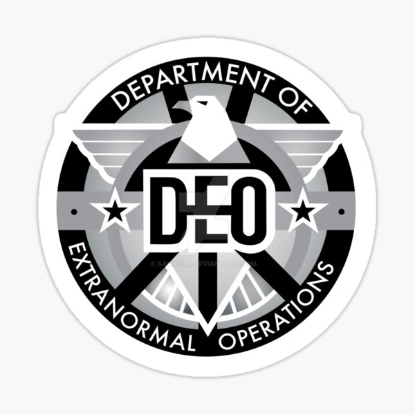 DEO - Departamento de Operaciones Extranormales Pegatina