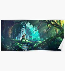 Princess Mononoke | Studio Ghibli | Wild Forest Poster