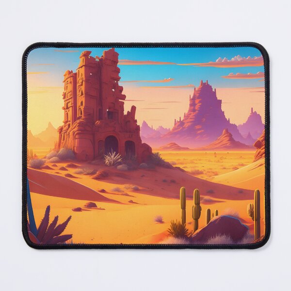 Item preview, Desert illustration Drawing designed and sold by imabbasanwar.
