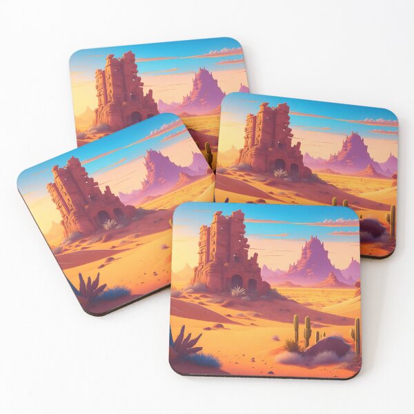 Item preview, Desert illustration Drawing designed and sold by imabbasanwar.