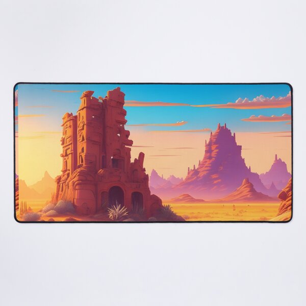 Item preview, Desert illustration Drawing designed and sold by imabbasanwar.