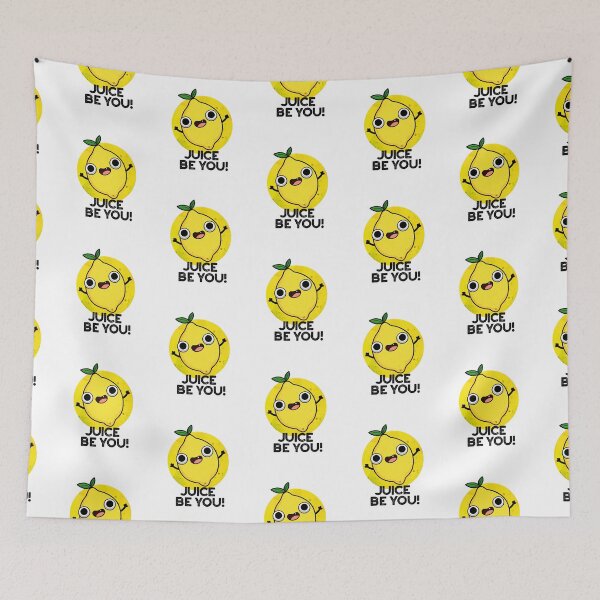 Item preview, Juice Be You Funny Lemon Puns  designed and sold by punnybone.