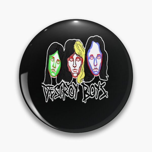 Item preview, amazing logos rock band destroy boys band   designed and sold by Kariaassulke.