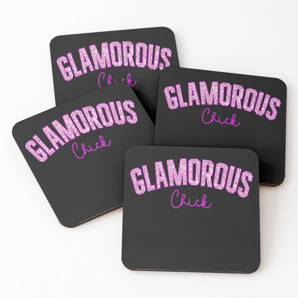 Item preview, Glamorous Chick: Where Elegance Meets Glittering Glam! designed and sold by MysticOzzy.