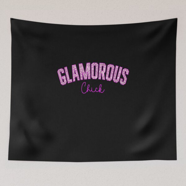 Item preview, Glamorous Chick: Where Elegance Meets Glittering Glam! designed and sold by MysticOzzy.