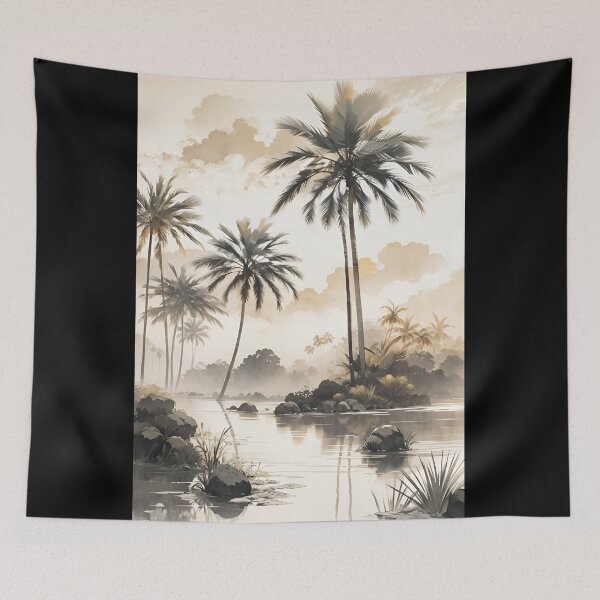 Item preview, Towering Palms designed and sold by MiyamotoMarket.