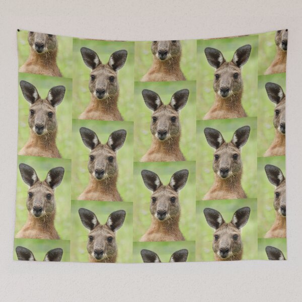 Item preview, Kangaroo face  designed and sold by Mark Grimsley.