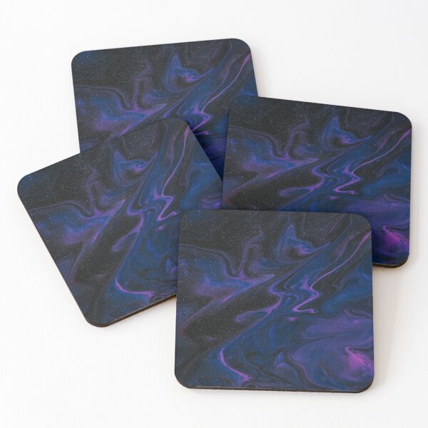 Item preview, Abstract Midnight Liquid Sky designed and sold by calibrit.