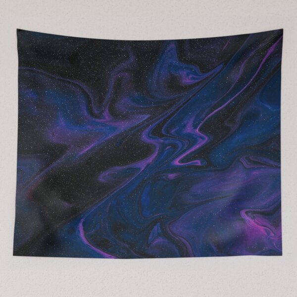 Item preview, Abstract Midnight Liquid Sky designed and sold by calibrit.
