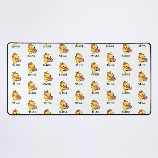 Item preview, Man-gogh Funny Artist Mango Puns designed and sold by punnybone.