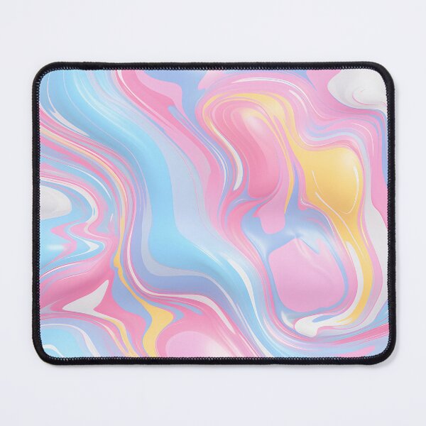 Rainbow Pastel Paint Swirl Art Board Print for Sale by the-backrooms