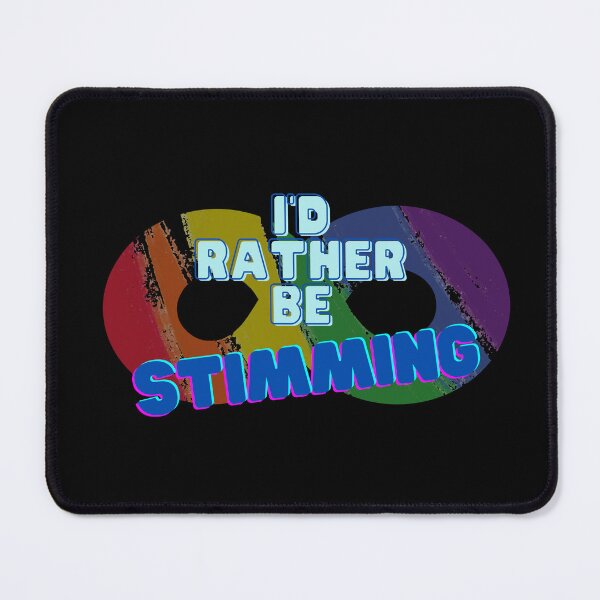 Item preview, I'd rather be stimming Autism acceptance designed and sold by SqueakyPickles.