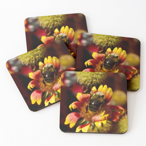 Item preview, Bee Friend and Orange Flowers 2 designed and sold by DyrneSefa.