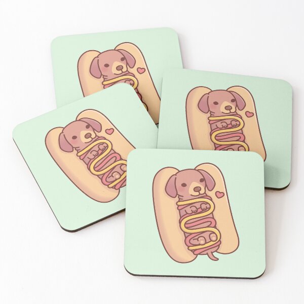 Item preview, Cute Dachshund Hotdog Bun designed and sold by rustydoodle.