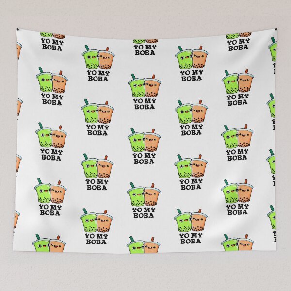 Item preview, Yo My Boba Funny Boba Tea Puns  designed and sold by punnybone.