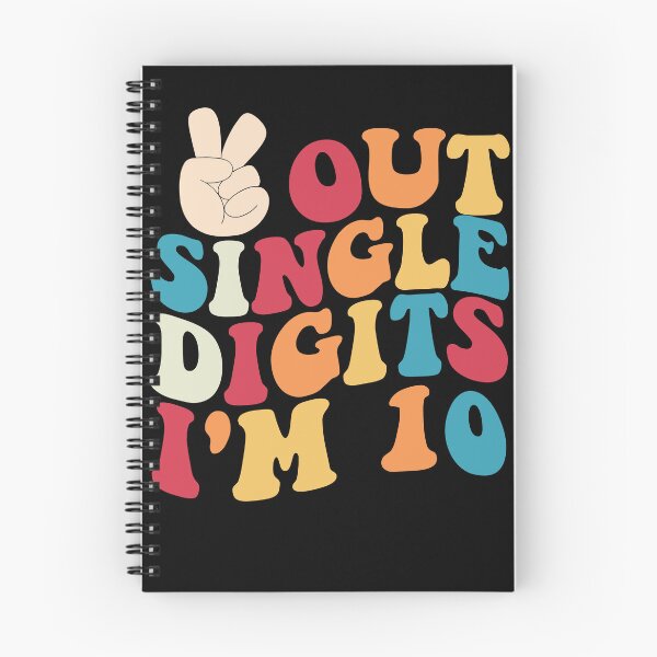 Item preview, Peace Out Single Digits I'm 10 Retro Kids 10th Birthday Gear designed and sold by DynamicDesign.
