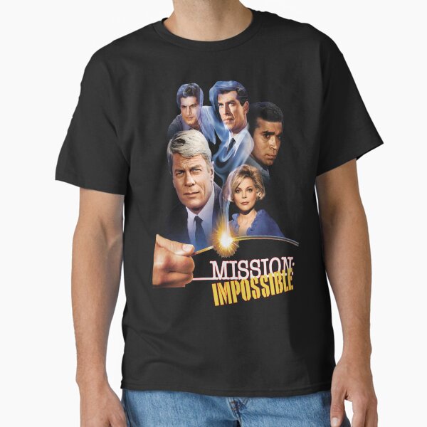 Vista previa del artículo con la obra «Homenaje al elenco de Retro Impossible Mission 60s», diseñado y vendido por HinmanJahaziel.