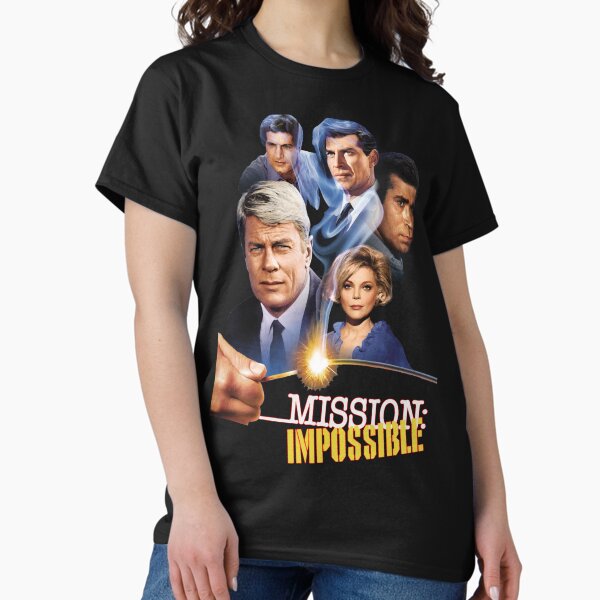 Vista previa del artículo con la obra «Homenaje al elenco de Retro Impossible Mission 60s», diseñado y vendido por HinmanJahaziel.