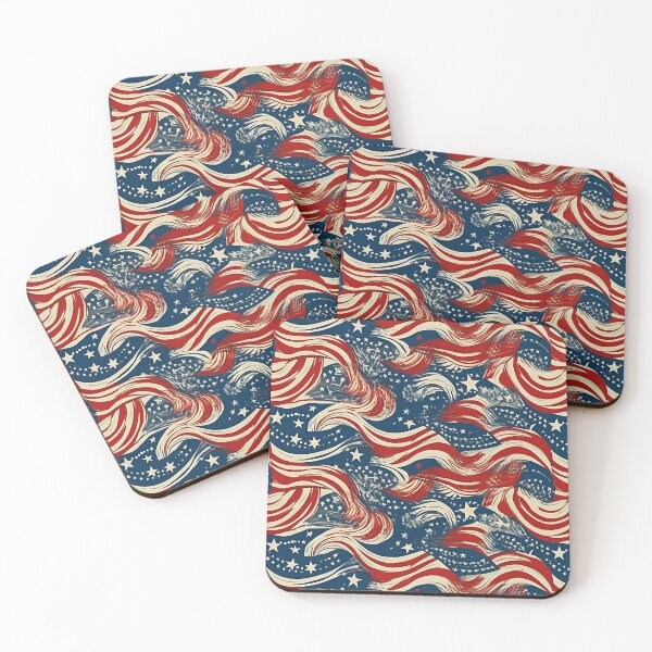 Item preview, Patriotic 4th of July Pattern 14 designed and sold by DigitalPatternx.