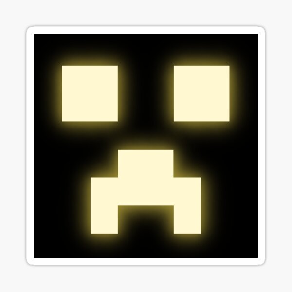 Minecraft Creeper Face - Minecraft - Sticker