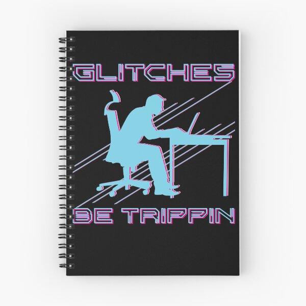 Item preview, Glitches Be Trippin Funny Computer Programmer Coder Gear designed and sold by DynamicDesign.