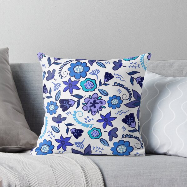 Item preview, Blue Flowers designed and sold by DekaTasarim.