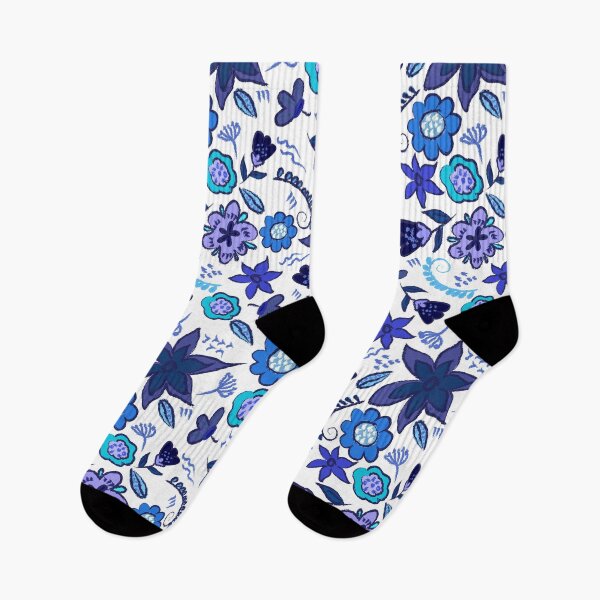 Item preview, Blue Flowers designed and sold by DekaTasarim.