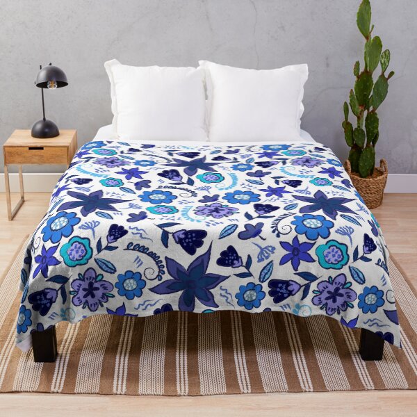 Item preview, Blue Flowers designed and sold by DekaTasarim.