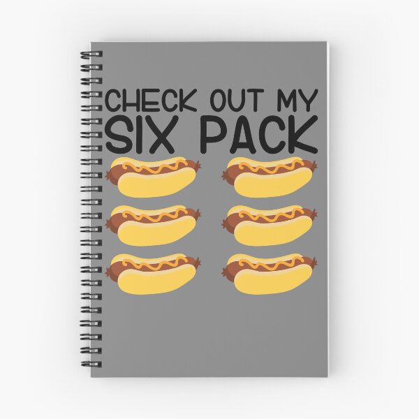 Item preview, Check Out My Six Pack Funny Hotdog Abs Hotdog 4th Of July Gear designed and sold by DynamicDesign.