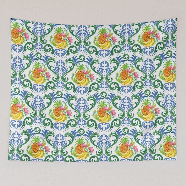 Item preview, Tropical fruits brush paint designed and sold by letsgow8th.