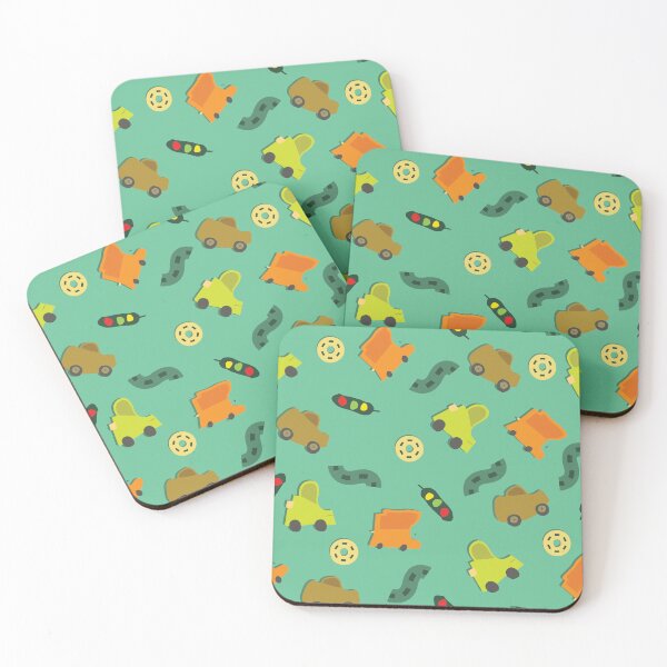 Item preview, Cute Cars Pattern designed and sold by DekaTasarim.