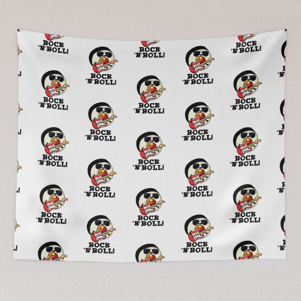 Item preview, Rock n Roll Funny Sushi Roll Puns  designed and sold by punnybone.