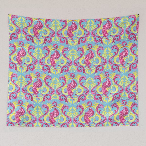 Item preview, Tropical parrots brush paint  designed and sold by letsgow8th.