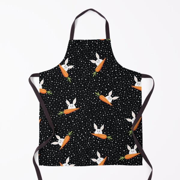 Item preview, Cute Rubbit Black Pattern designed and sold by DekaTasarim.