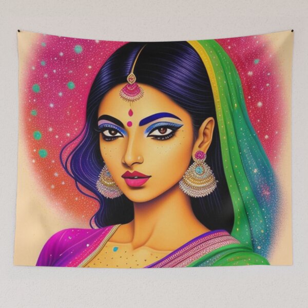 Item preview, Desi lady  designed and sold by Roxburylane.