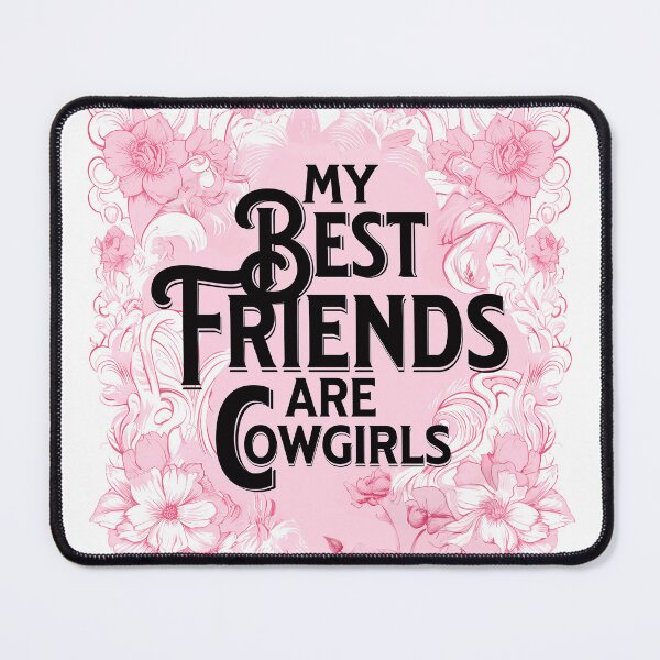 Item preview, Coastal Cowgirl Best Friends Pink designed and sold by DesignHausArt.
