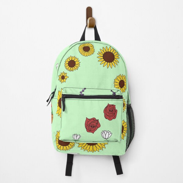 Item preview, Omori friends flower backpack designed and sold by BlueFireFerrets.