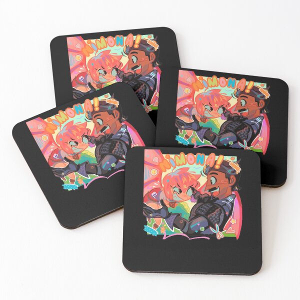 Item preview, Dynamic Duo Nimona and Sir Ballister Unite (black) designed and sold by Denniswinans.