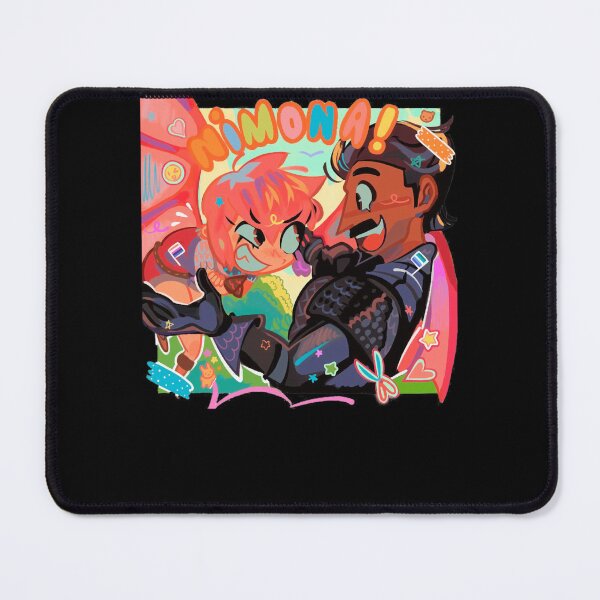 Item preview, Dynamic Duo Nimona and Sir Ballister Unite (black) designed and sold by Denniswinans.