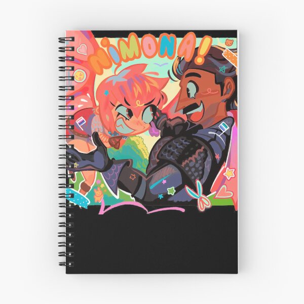 Item preview, Dynamic Duo Nimona and Sir Ballister Unite (black) designed and sold by Denniswinans.